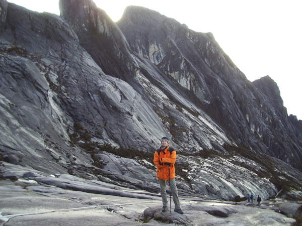 Peter at the Mt Kinabalu summit